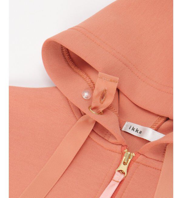 ikka kids「【洗濯機で洗える／親子おそろい】GOKU楽ダンボールジップパーカー（120~160cm）」|Tシャツ・カットソー|