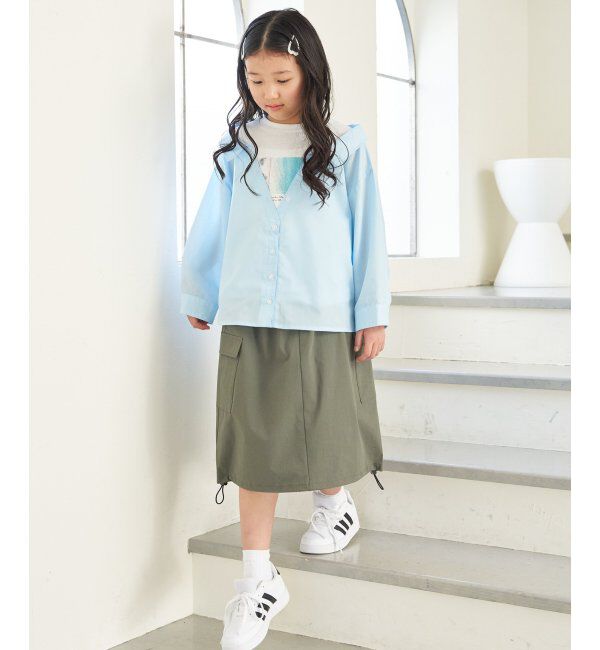 ikka kids「【親子おそろい】リップカーゴスカート（120~160cm）」|スカート|