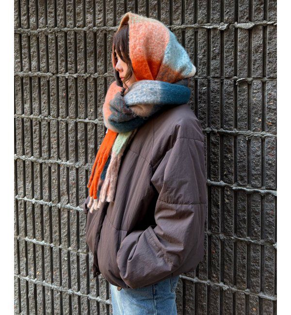 Lbc with Life「バルキーフリンジマフラー」|マフラー|