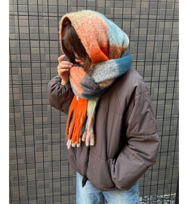 Lbc with Life「バルキーフリンジマフラー」|マフラー|