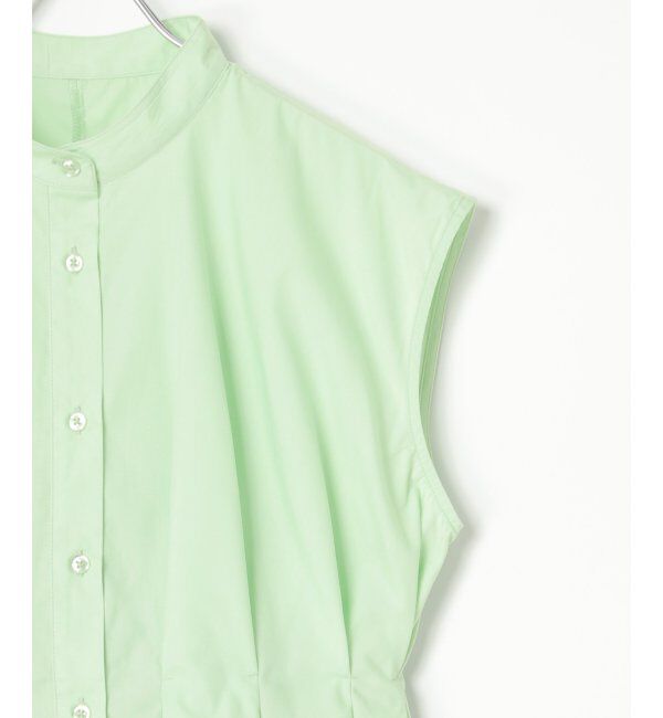 VENCE share style「ウエストタックスタンドブラウス」|シャツ・ブラウス|