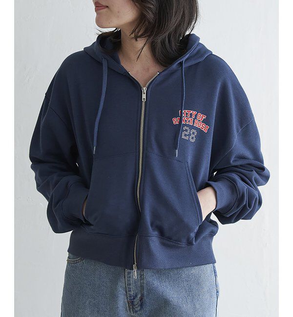 VENCE share style「ダブルジップパーカー」|スウェット・ジャージ|