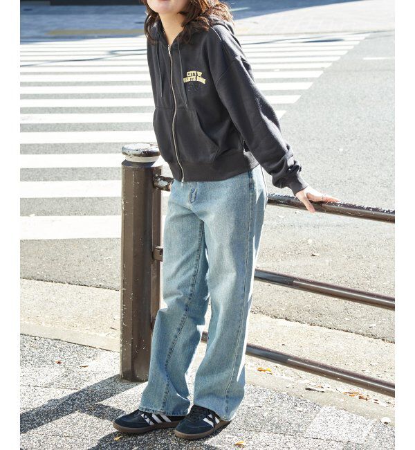 VENCE share style「ダブルジップパーカー」|スウェット・ジャージ|