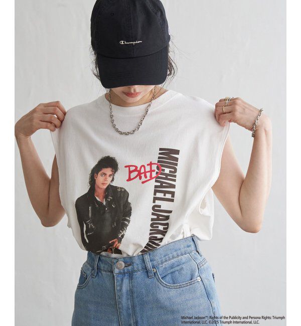 VENCE share style「Michael Jackson マイケル・ジャクソン ノースリーブ」|Tシャツ・カットソー|