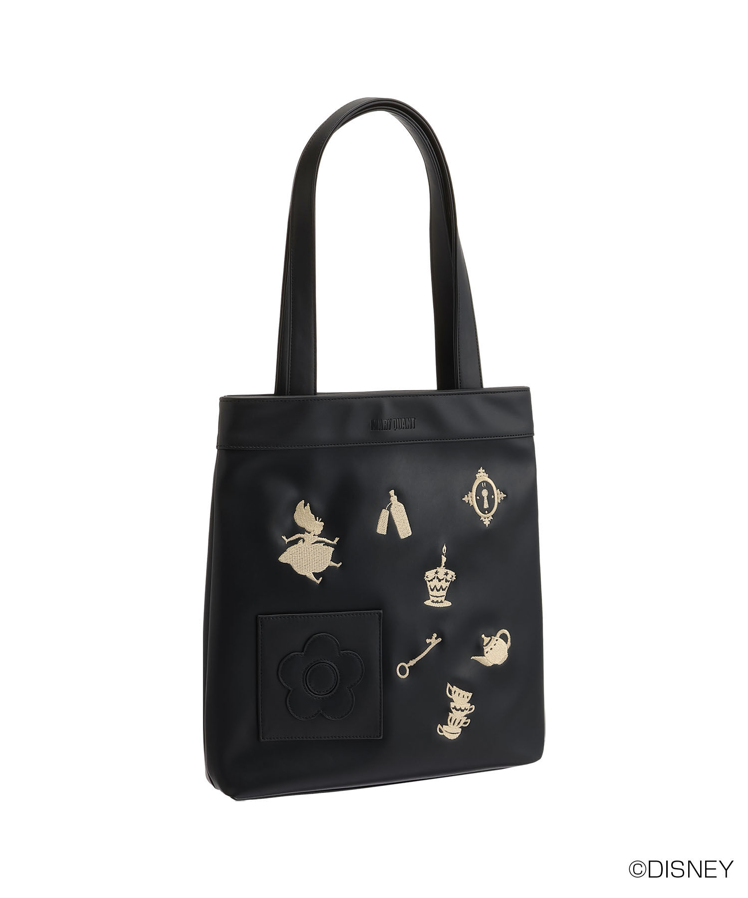 MARY QUANT「アリスデザイン トート」|トートバッグ|ブラック