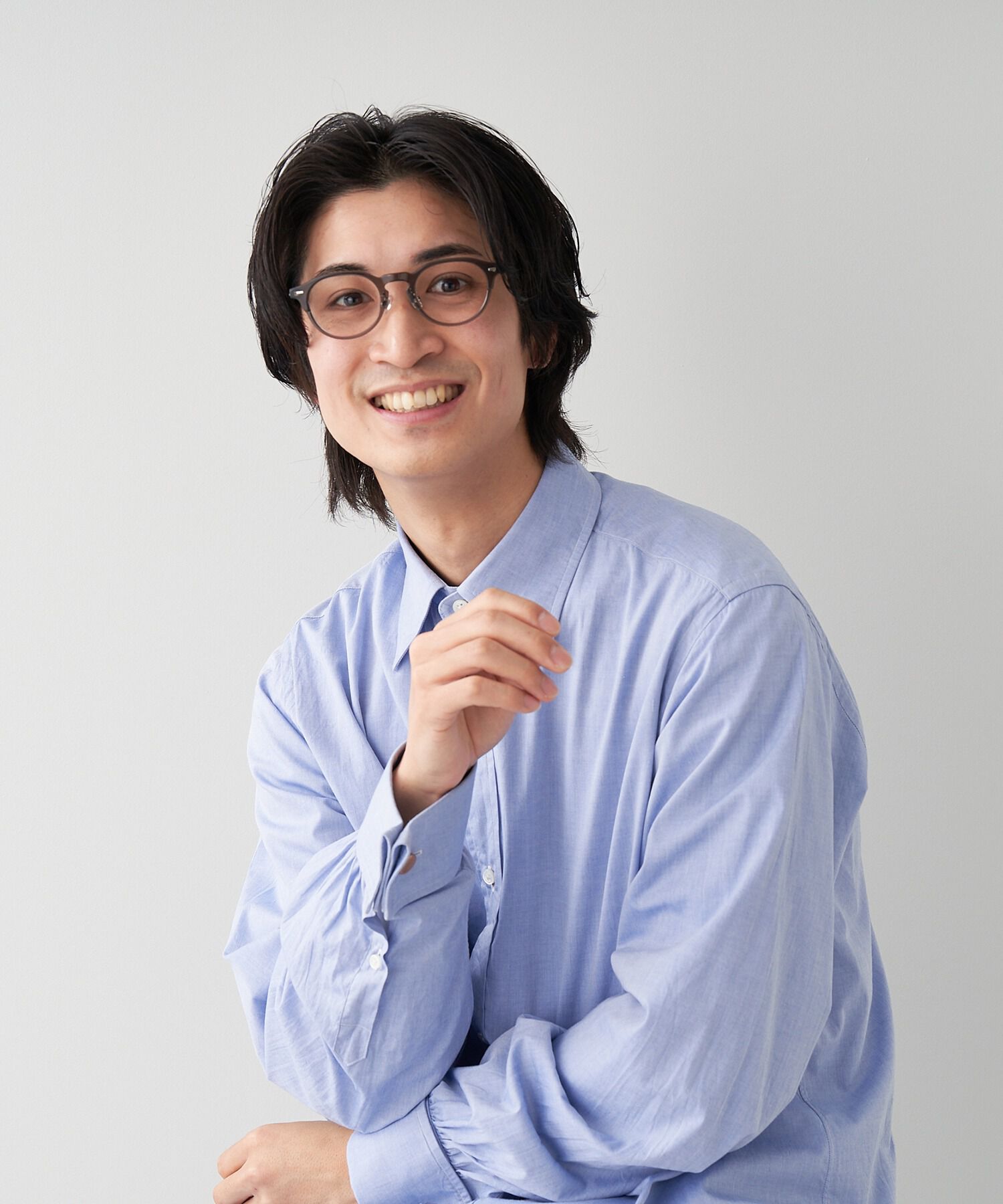  「ボストン型 メガネ｜クラウンパント｜クリアフレーム｜Zoff CLASSIC TREND ゾフ レンズ交換券付き」|メガネ|