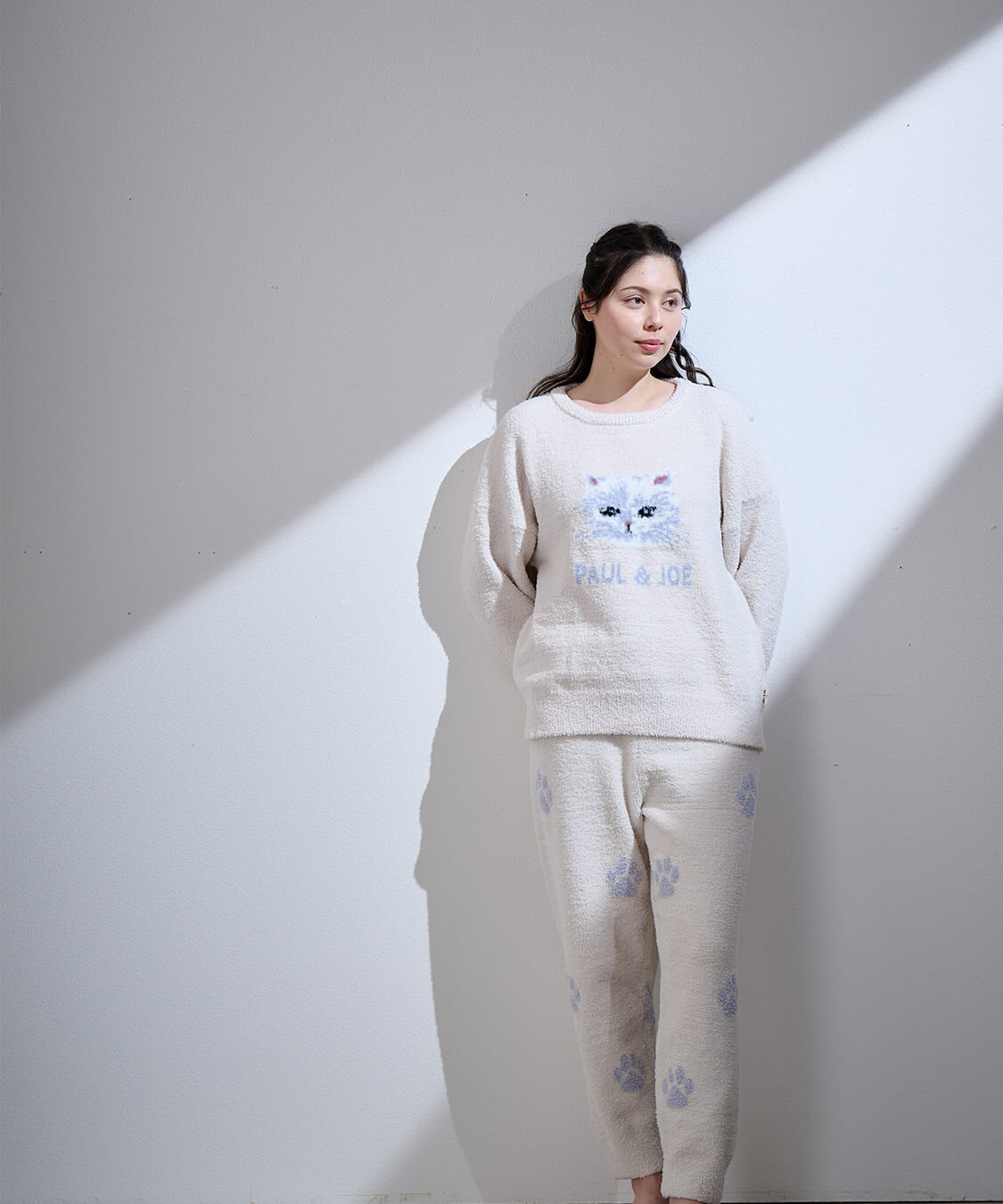 PAUL&JOE「ふわふわジプシージャガード　プルオーバー」|ルームウェア|