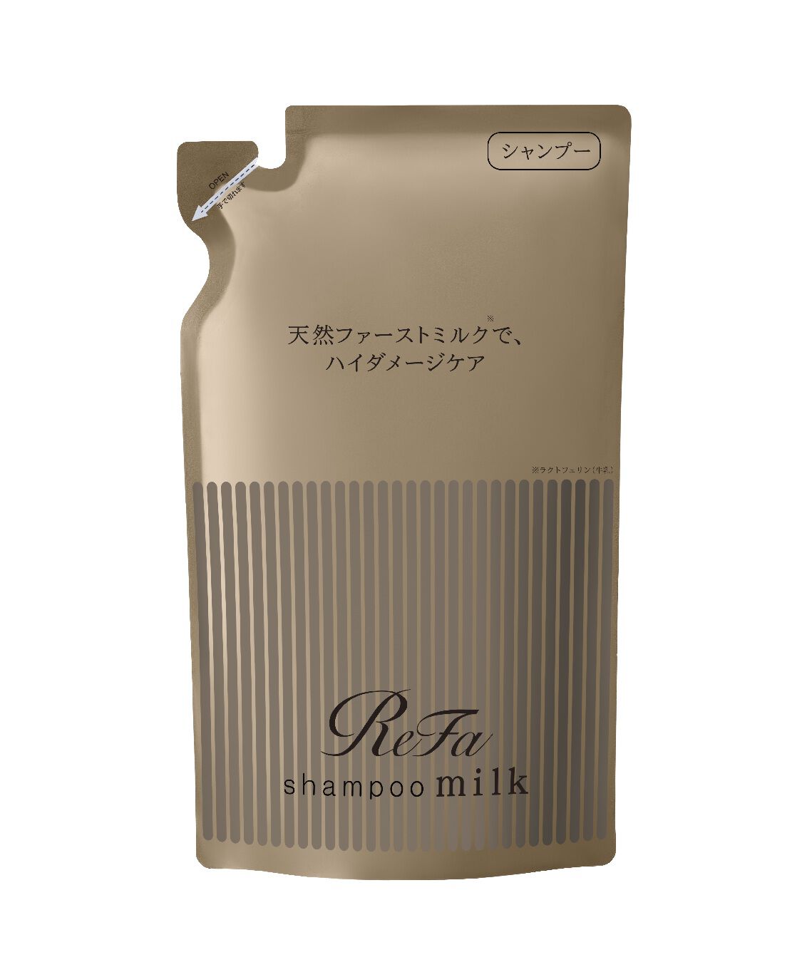 ReFa「リファミルクプロテインシャンプーロイヤル　430g」|シャンプー|ブラウン
