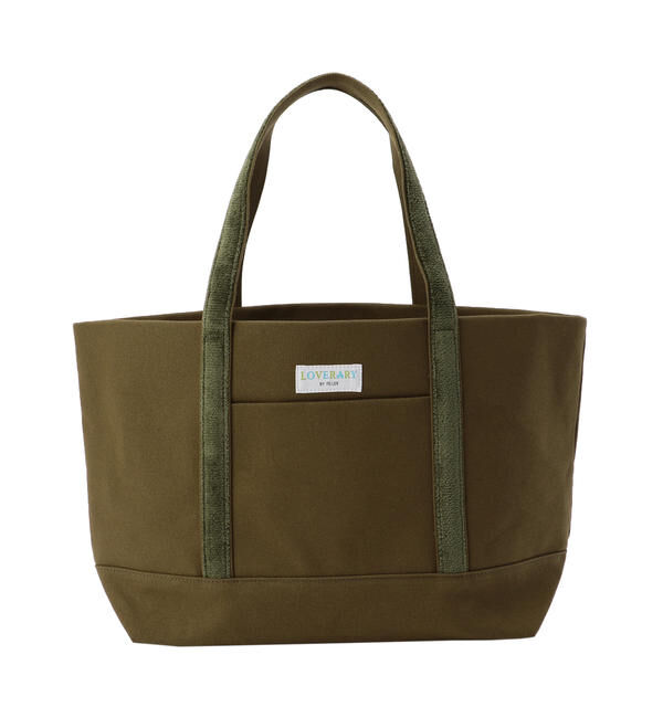 LOVERARY BY FEILER「オールドテディ　ワッペントートバッグ　L/OTE-163165」|トートバッグ|