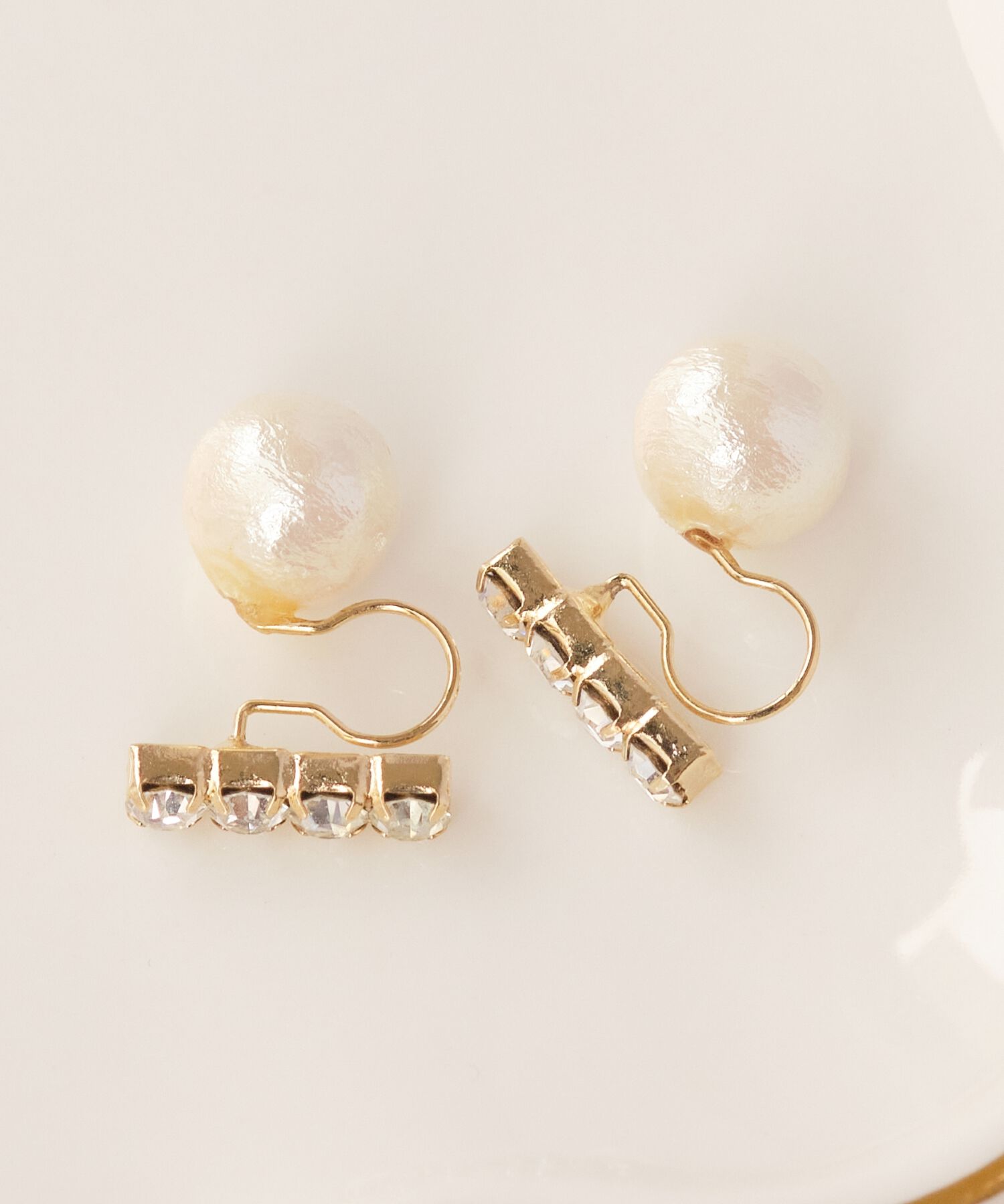 Phoebe「2wayベーシックパールスタイリッシュイヤリング」|イヤリング|