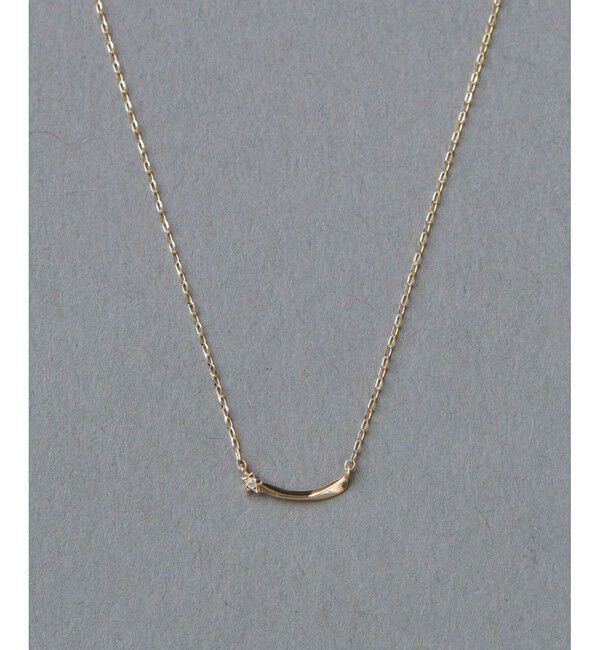 ete「[シェア] K10YG ダイヤモンド シューティングスター ネックレス」|ネックレス|イエローゴールド