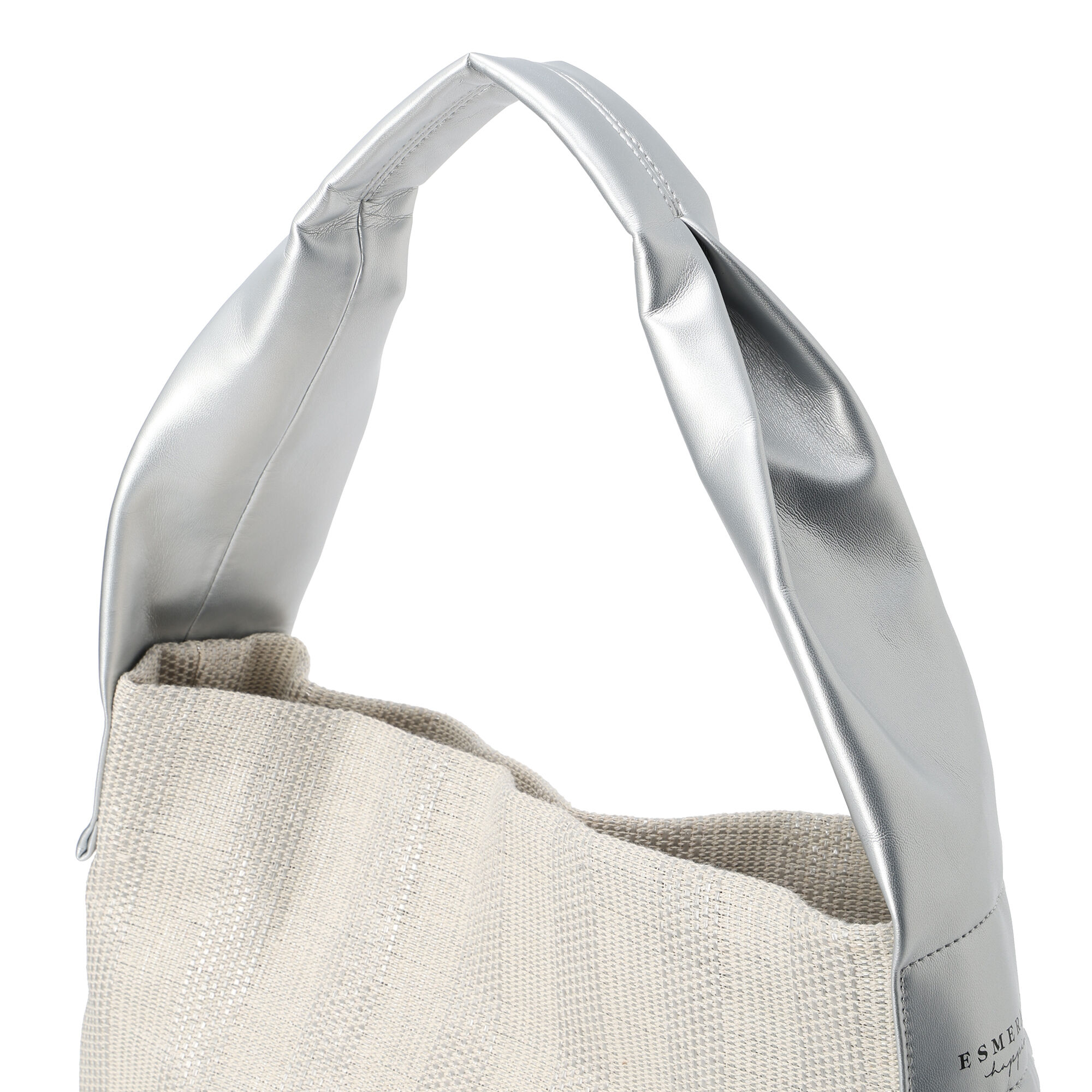  「ストライプトート／ＥＳＭＥＲＡＬＤＯ　ｈａｐｐｉｎｅｓｓ」|トートバッグ|