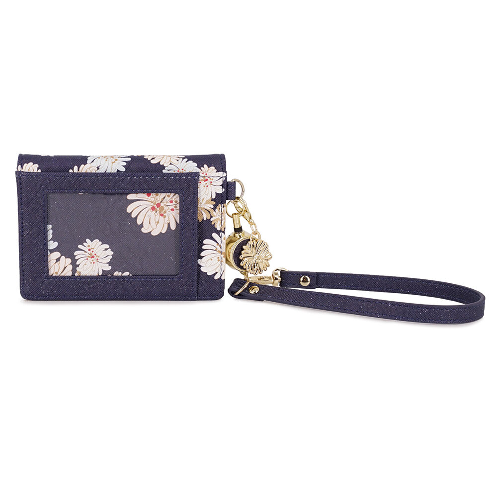 PAUL&JOE「２面パスケース／クリザンテーム　ラメ　／ＰＡＵＬ　＆　ＪＯＥ」|定期入れ|