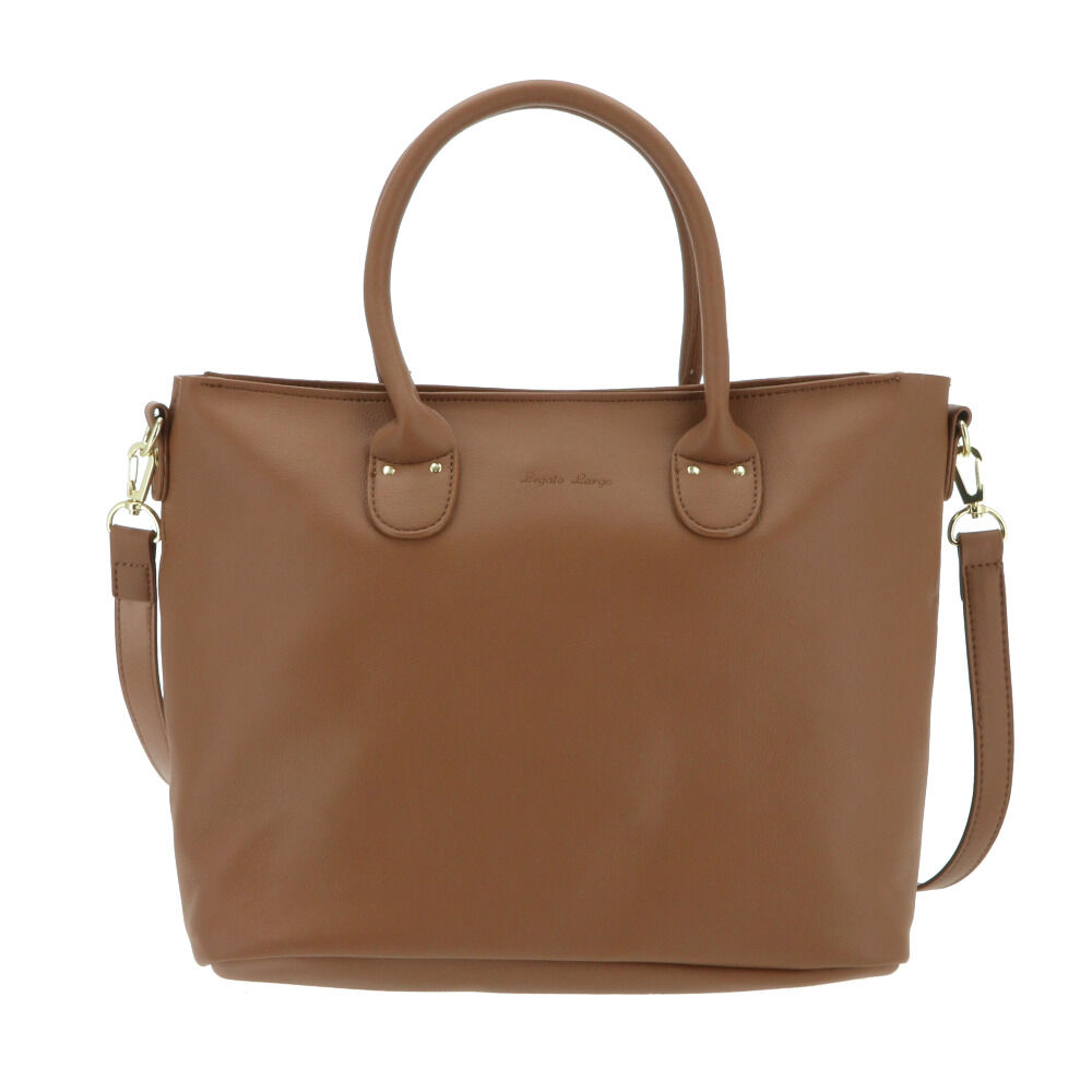 Legato Largo「レガートラルゴ トートバッグ 通販 レディース トート ファスナー付き きれいめ おしゃれ」|トートバッグ|ブラウン2