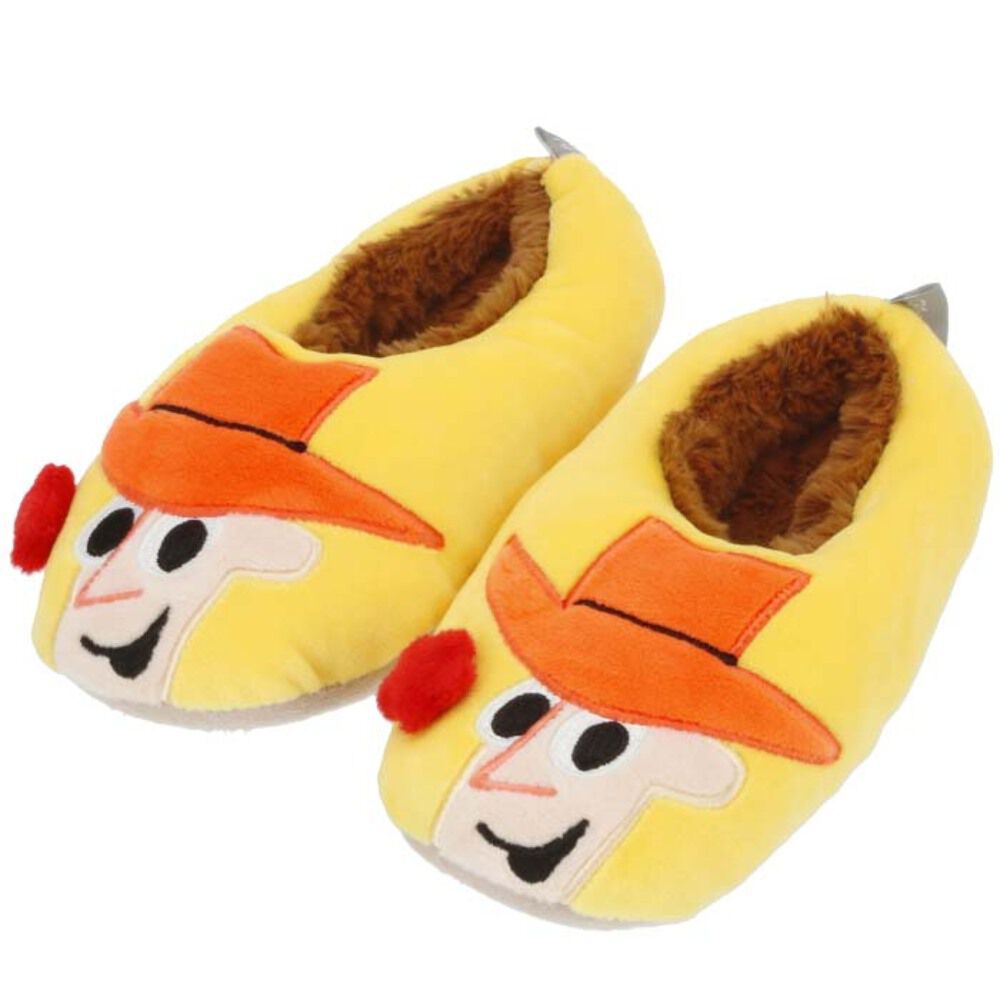 BACKYARD FAMILY「ルームシューズ 子供 通販 スリッパ かわいい もこもこ 防寒 冬 モコモコ 女の子 小学生」|ルームシューズ|イエロー1