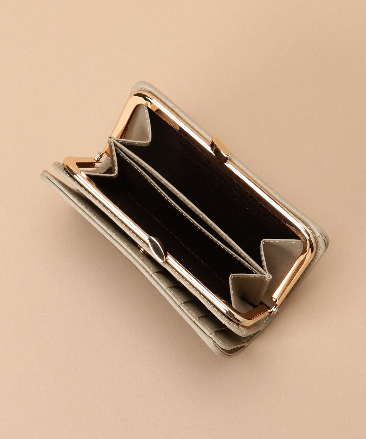 Samantha Thavasa「シンプルバイカラー口金折財布」|財布|