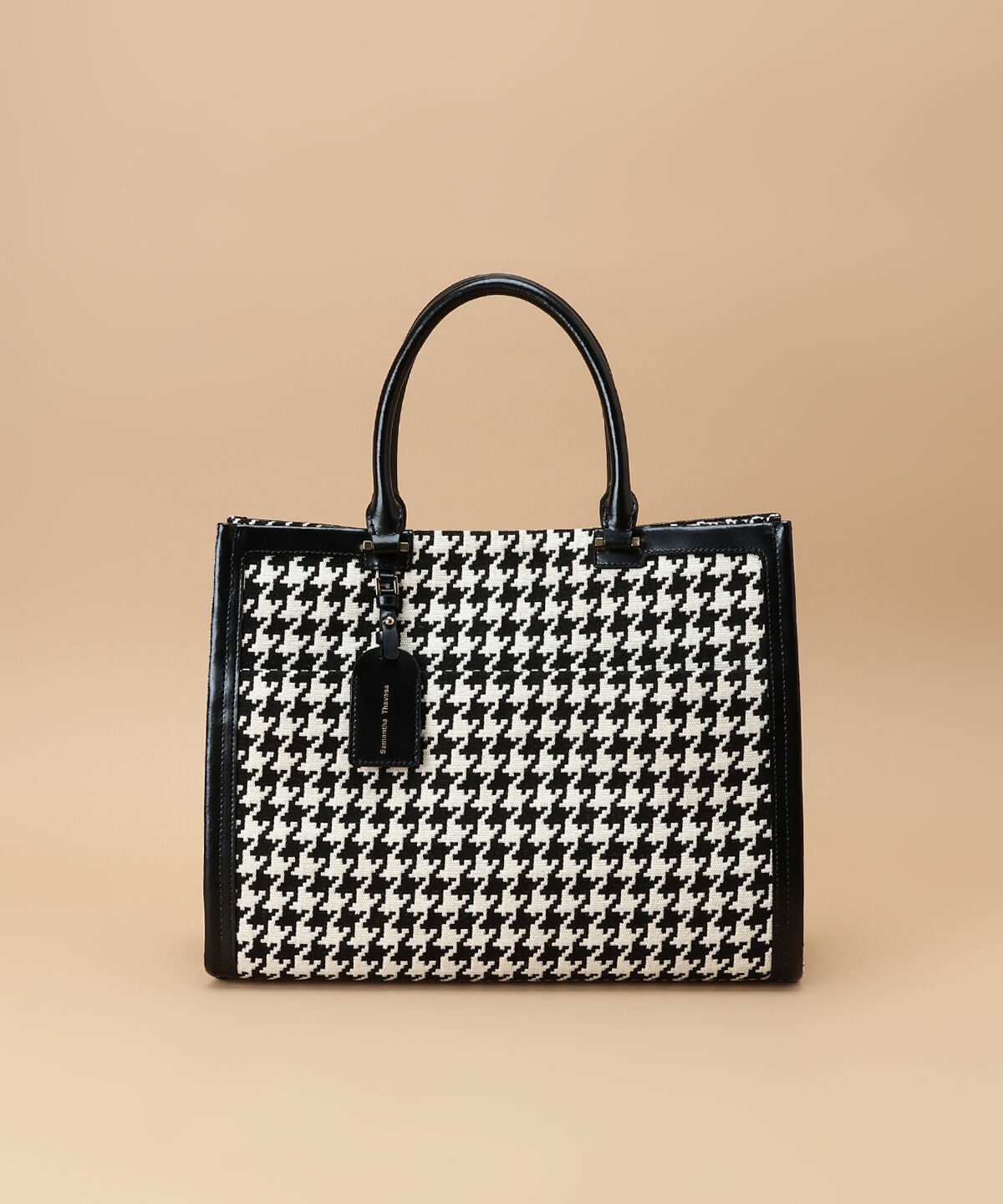 Samantha Thavasa「サマンサ ピエドプルⅡ トートバッグ 大サイズ」|トートバッグ|ブラック