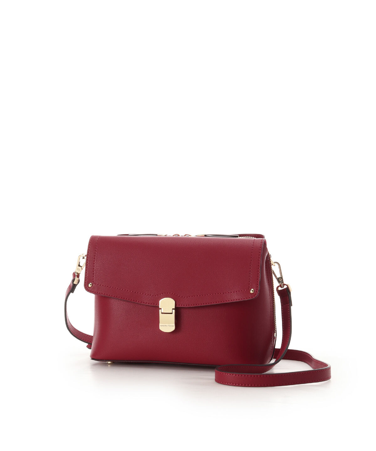 Samantha Thavasa「かぶせポケット合皮ショルダーバッグ」|ショルダー・メッセンジャー|