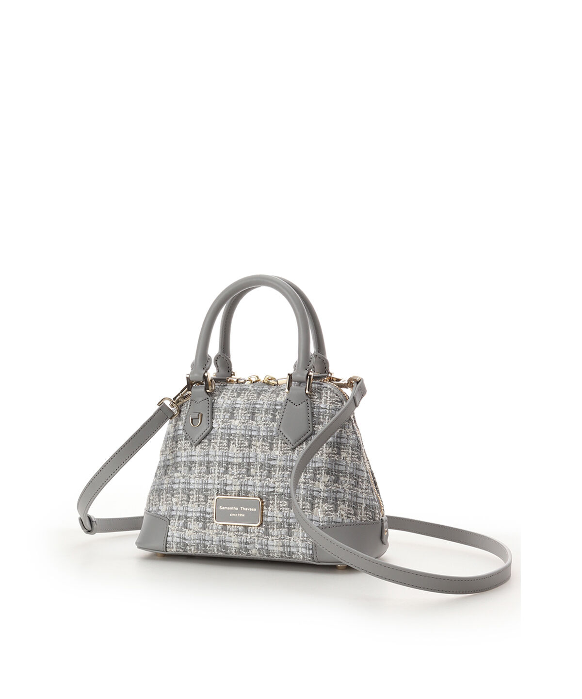 Samantha Thavasa「ファンシーツイード ハンドバッグ」|ハンドバッグ|