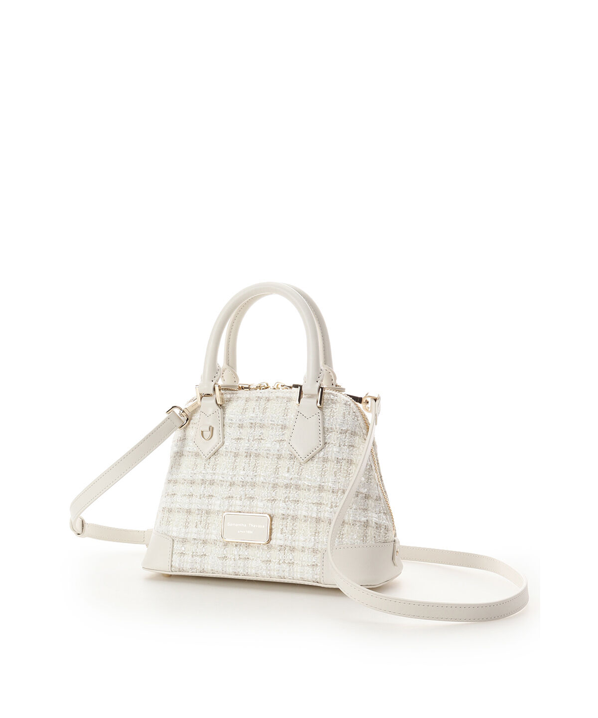 Samantha Thavasa「ファンシーツイード ハンドバッグ」|ハンドバッグ|