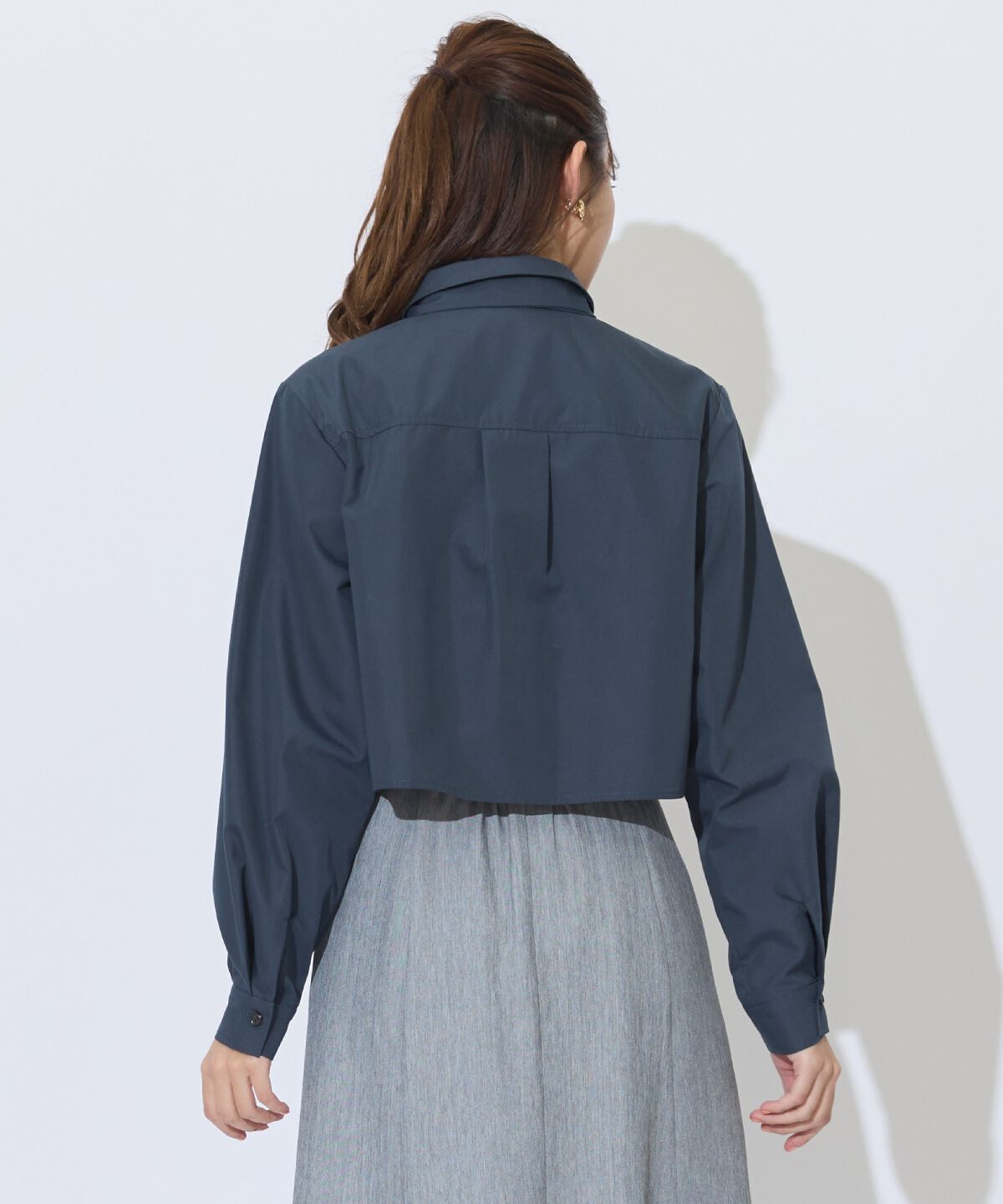 アンドクチュール「AC刺繍ボウタイシャツ」|シャツ・ブラウス|