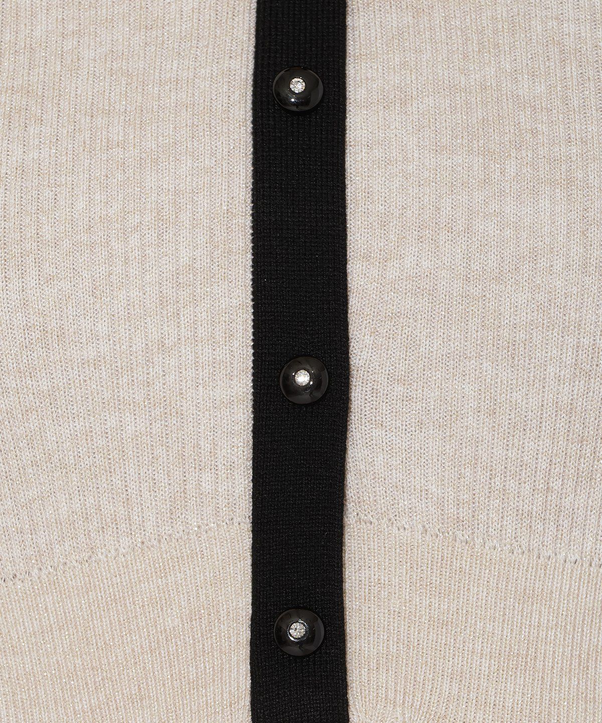 アンドクチュール「ラメ入り配色ドッキングワンピース」|ワンピース|