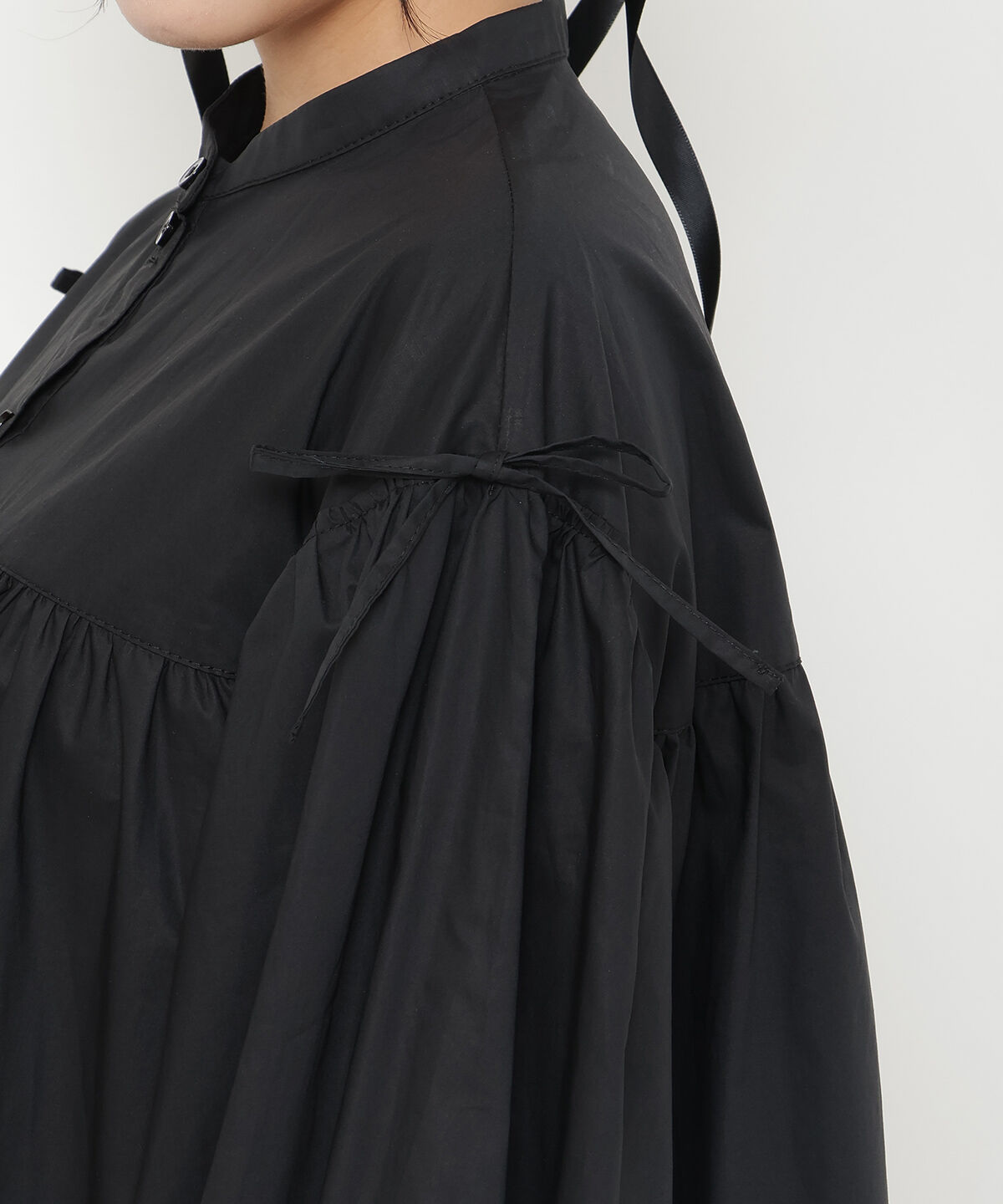 REDYAZEL「シャツボリュームミニワンピース」|ワンピース|