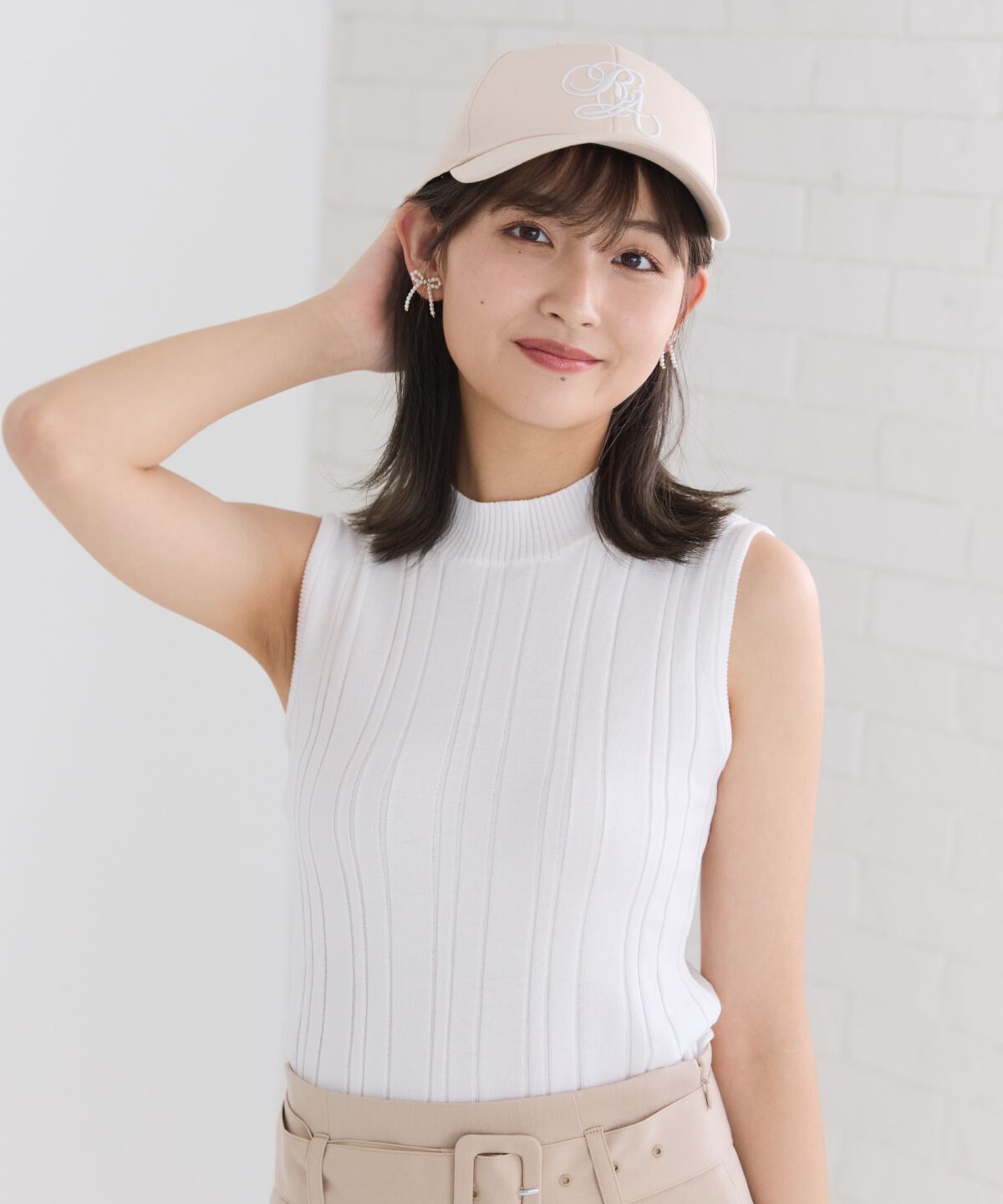 REDYAZEL「ランダムリブニット」|キャミソール|