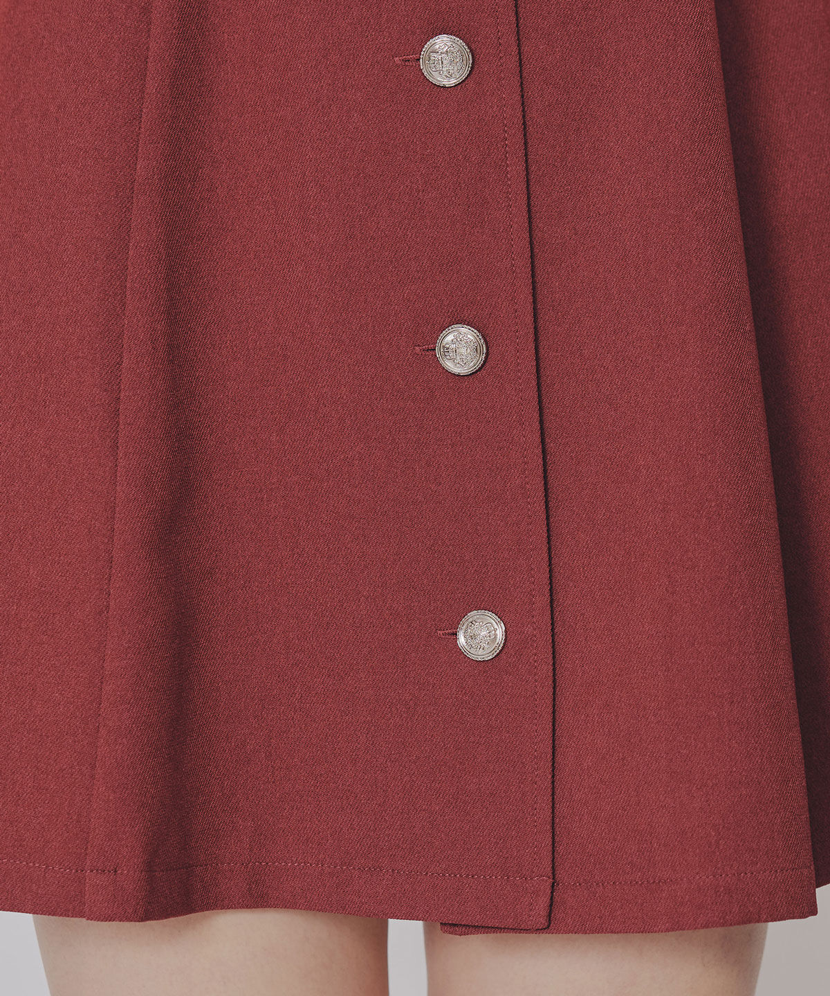 REDYAZEL「エンブレムボタンツイルシャツワンピース」|ワンピース|