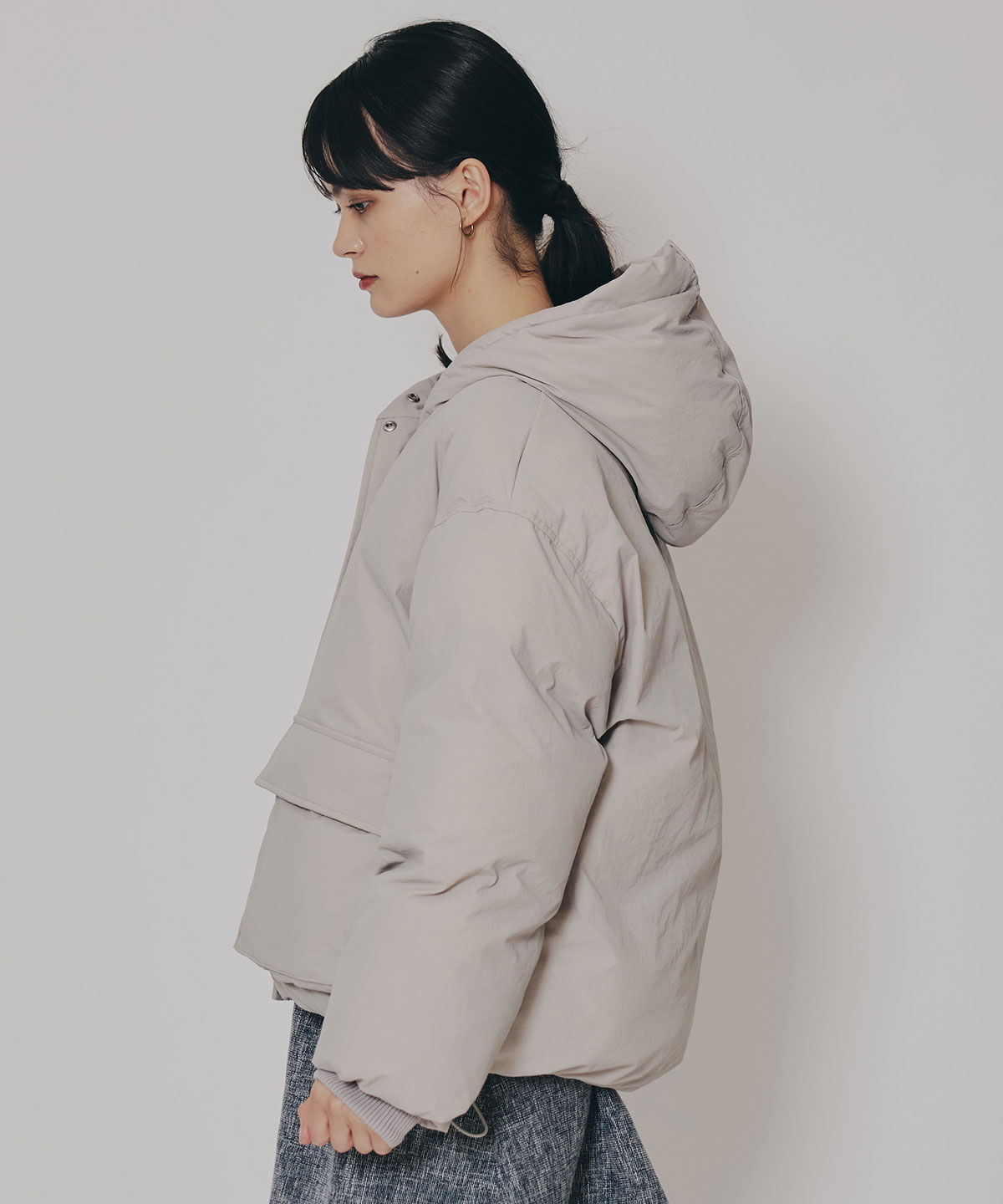 REDYAZEL「フラップポケットファイバーダウンジャケット」|ダウン|