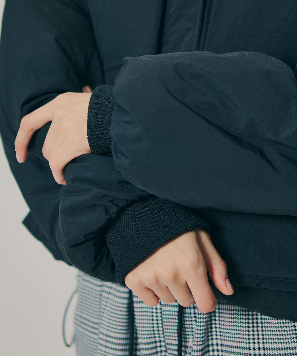 REDYAZEL「フラップポケットファイバーダウンジャケット」|ダウン|