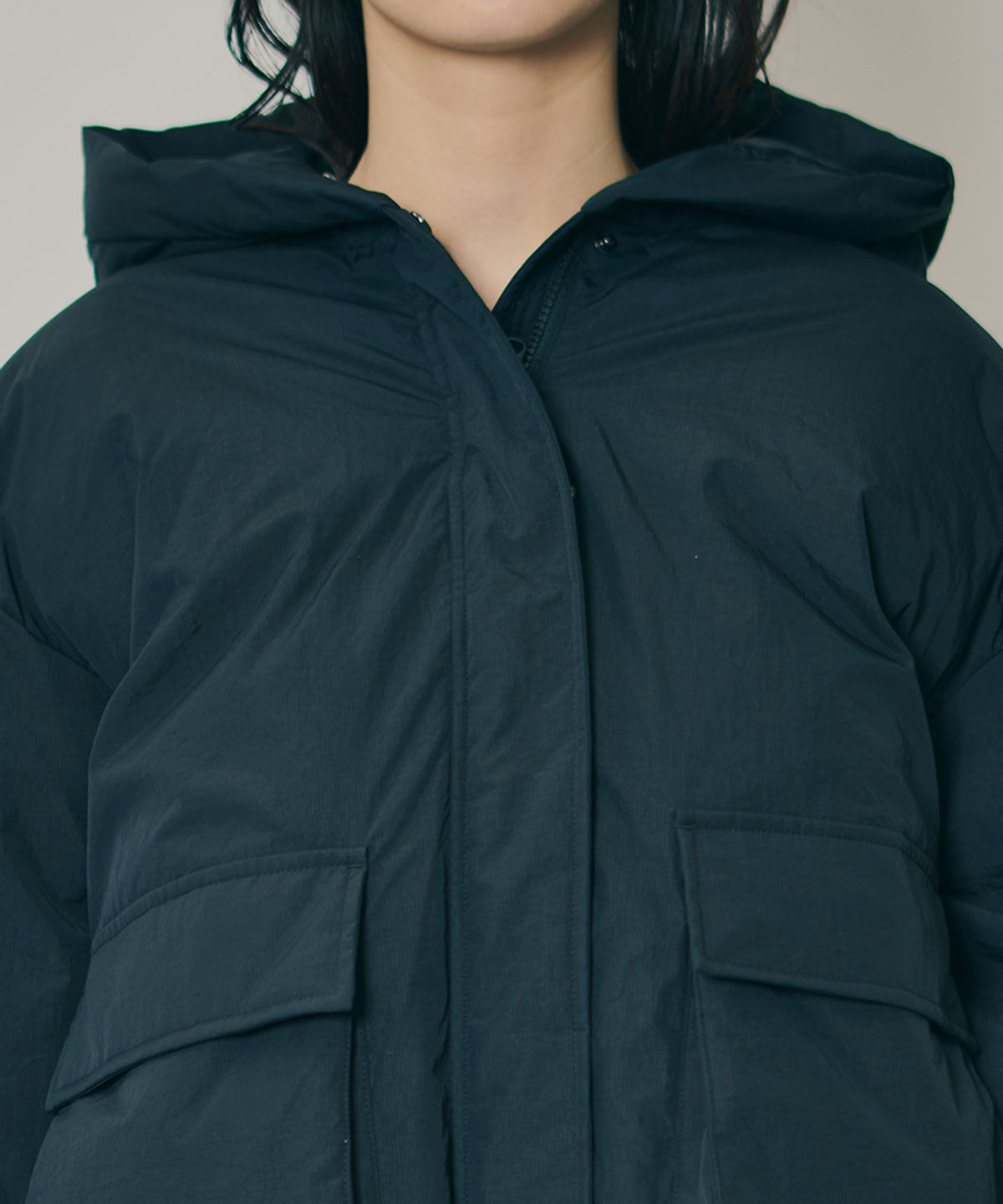 REDYAZEL「フラップポケットファイバーダウンジャケット」|ダウン|