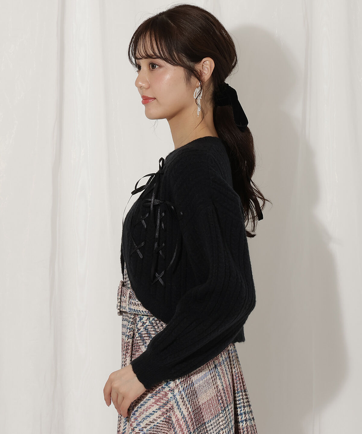 WILLSELECTION「ランダムリボンボレロ」|カーディガン|