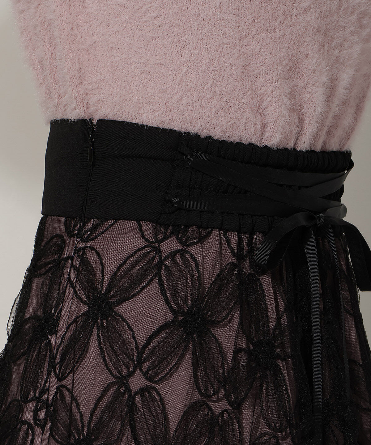 WILLSELECTION「フラワーチュールフレアスカート」|フレア|