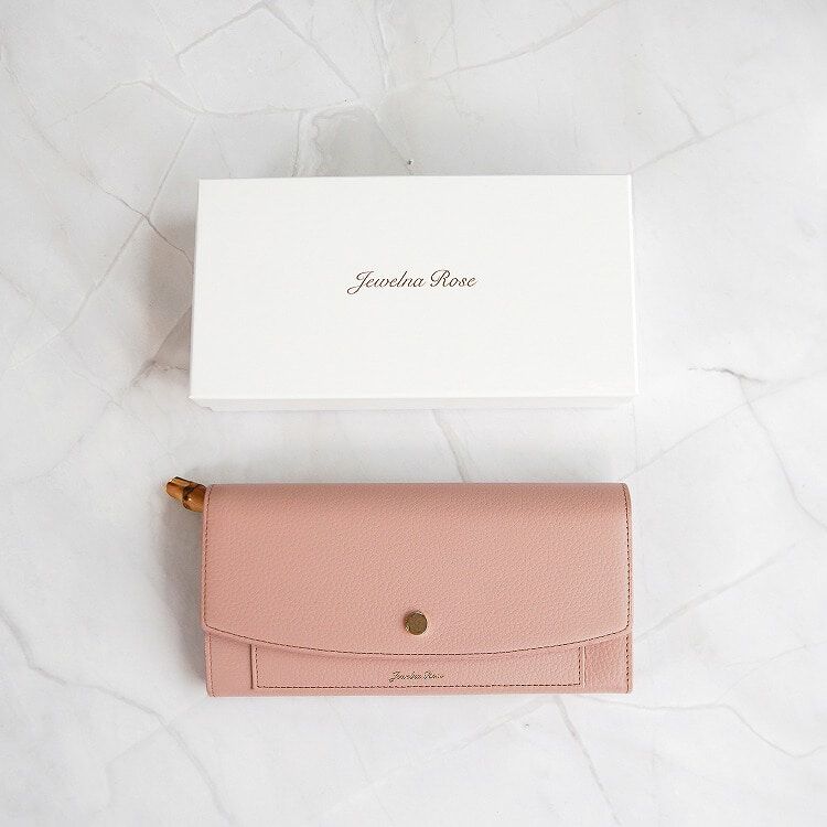 Jewelna Rose「Jewelna Rose フォリー・ウォレット 本革 長財布 15148」|財布|