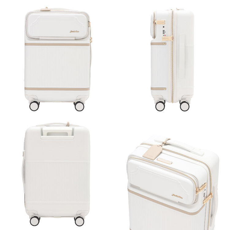 Jewelna Rose「Jewelna Rose コゼット スーツケース 機内持ち込み 33L 05541」|キャリーケース|