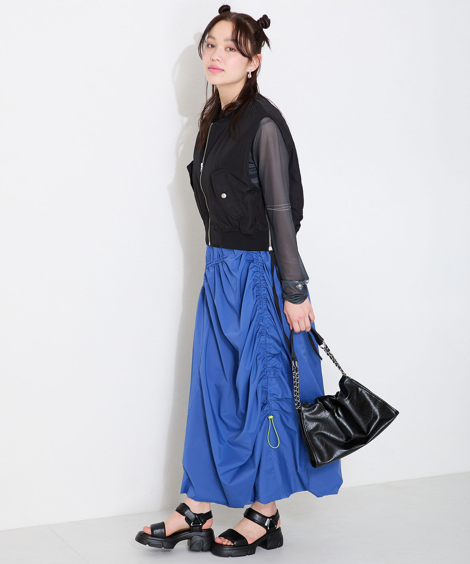 ORiental TRaffic「●2025春夏新作●ソフトレザースクエアハンドバッグ/BA-250」|ショルダー・メッセンジャー|