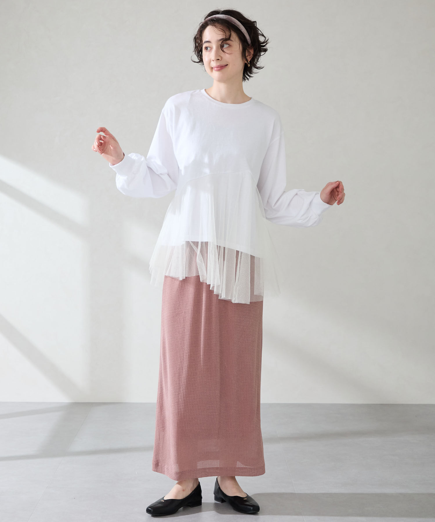 ORiental TRaffic「●2025秋冬新作●ゴールドパーツVカットバブーシュ/51312」|パンプス|