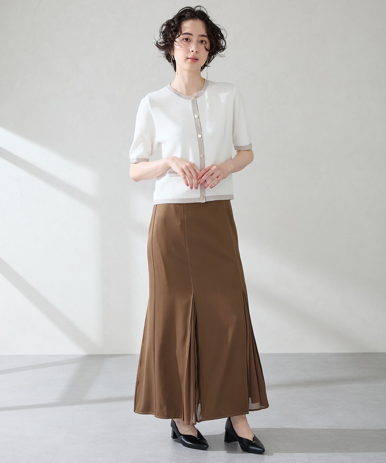 ORiental TRaffic「●2025秋冬新作●プチメタルパーツヒールパンプス/51316」|パンプス|