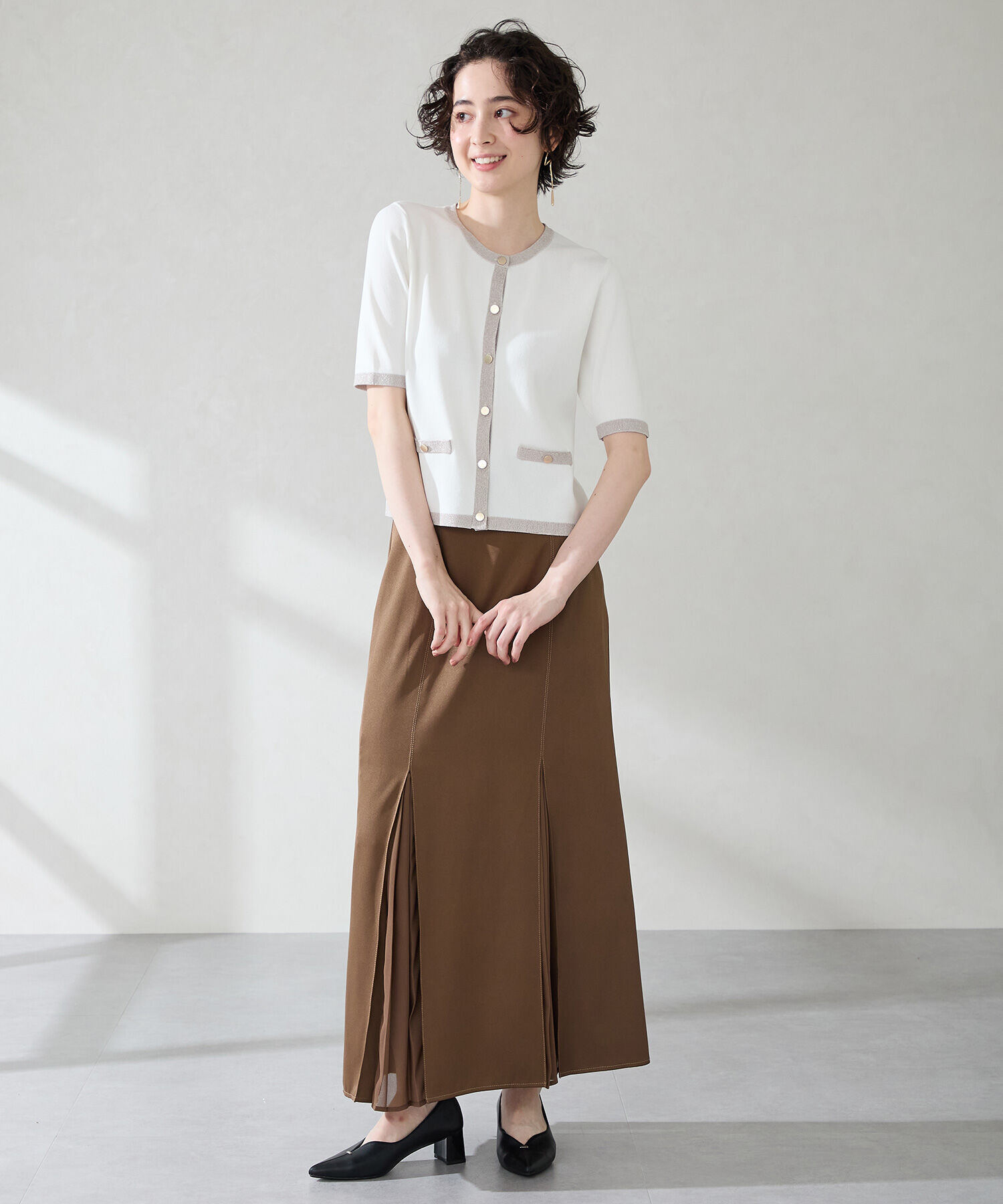 ORiental TRaffic「●2025秋冬新作●プチメタルパーツヒールパンプス/51316」|パンプス|