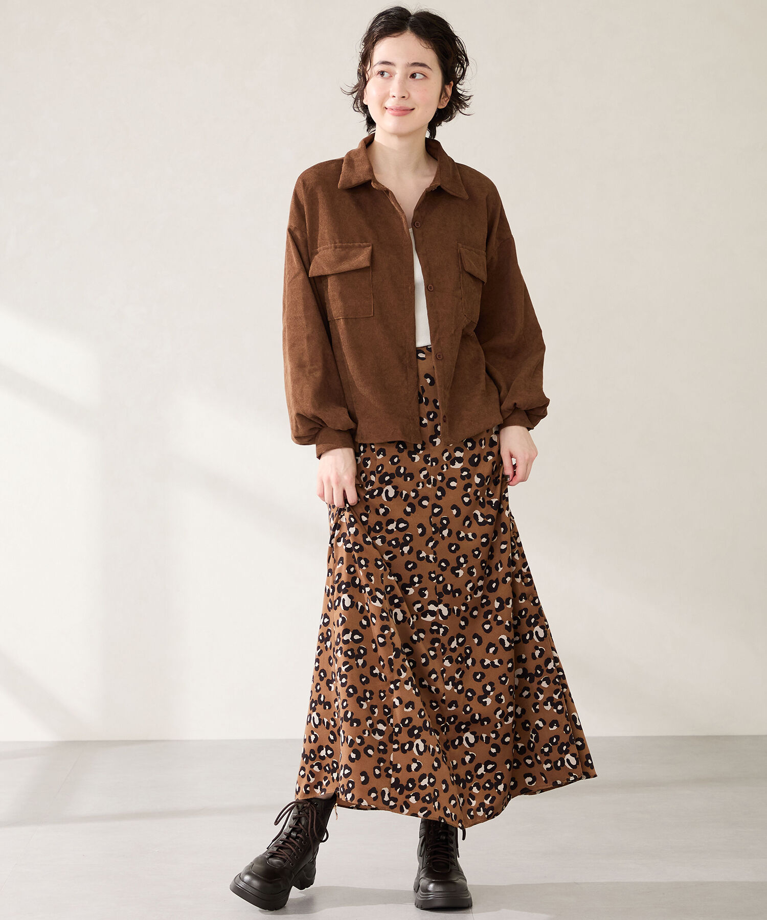 ORiental TRaffic「●2025秋冬新作● 厚底 レースアップブーツ /51401」|ショートブーツ|