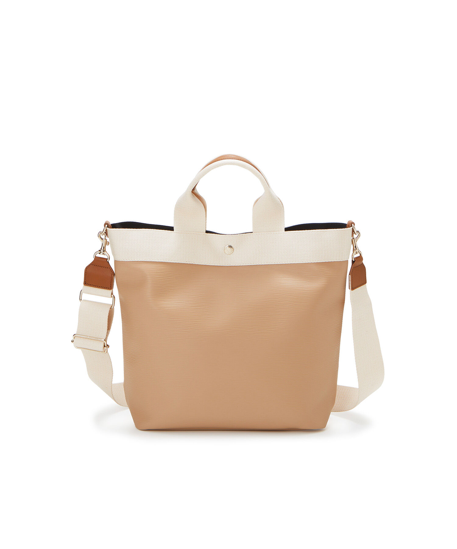 TOPKAPI BREATH「【WEB限定】【VERY 10月号掲載】RIPPLE リプル 縦型 2way ショルダー トートバッグ L」|ショルダー・メッセンジャー|ミルクティ