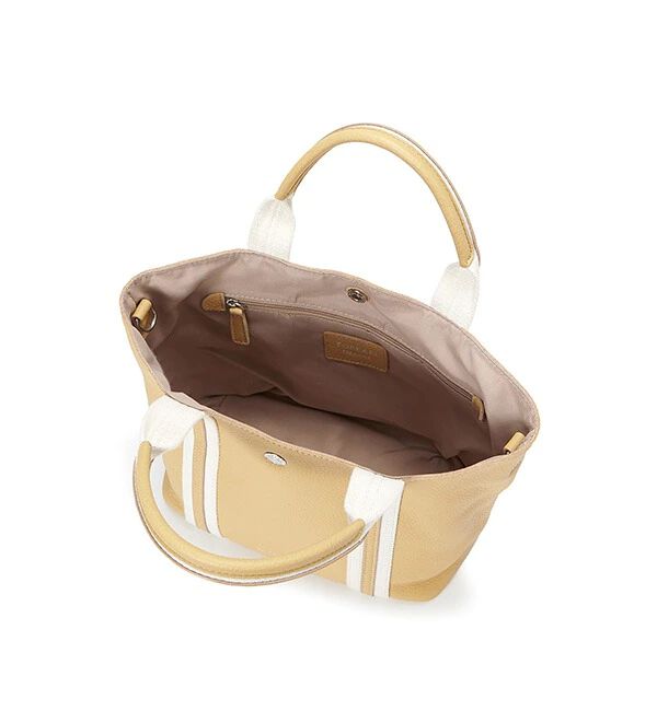 TOPKAPI TREASURE「ソフトシュリンク テープコンビ ミニ トート バッグ ショルダーベルト付」|トートバッグ|