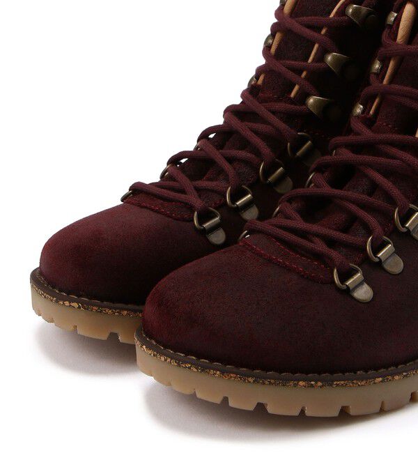 BIRKENSTOCK「【ビルケンシュトック】ジャクソン/バーガンディ スエード/ブーツ レディース/JACKSON」|ショートブーツ|