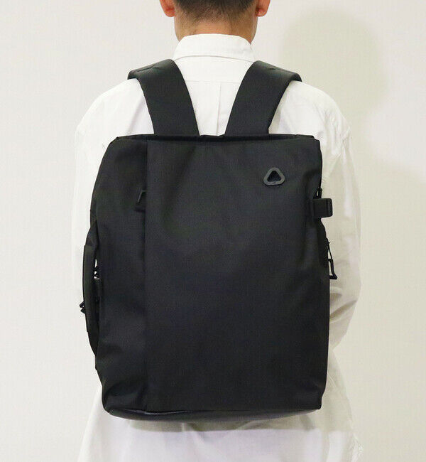 uF「【ユーエフ】ディレクターズバッグ2 L/ブラック ポリエステル/バックパック/uF」|リュック|