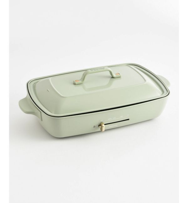 BRUNO「ホットプレートグランデサイズ＋深鍋＋グリルプレートセット レシピ付き」|電化製品|