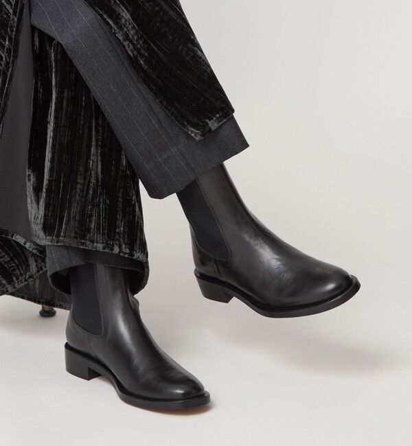 ODETTE E ODILE「ニュークラシックサイドゴア ショートブーツ35&uarr;」|ショートブーツ|