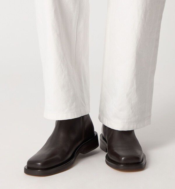 ODETTE E ODILE「スクエアマニッシュ ショートブーツ35&uarr;」|ショートブーツ|