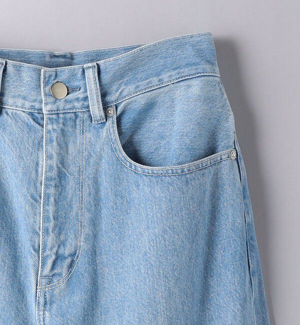 UNITED ARROWS「ルーズシルエット ストレート デニムパンツ」|デニム|