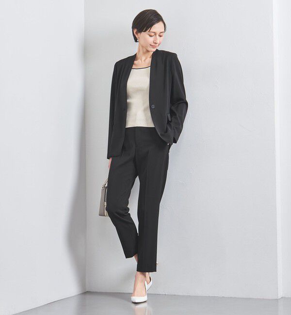 UNITED ARROWS「FEEL CLEAN スリム パンツ」|スラックス|